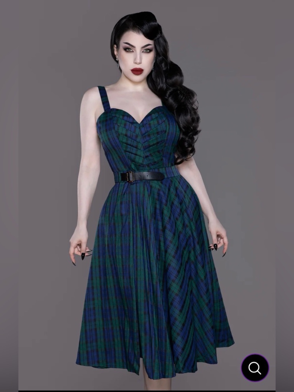 Leprechaun dress + removable skirt with faux leather belt